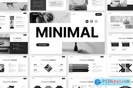 Minimal - Minimalism Powerpoint Templates