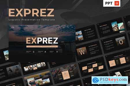 Exprez - Logistic Powerpoint Templates