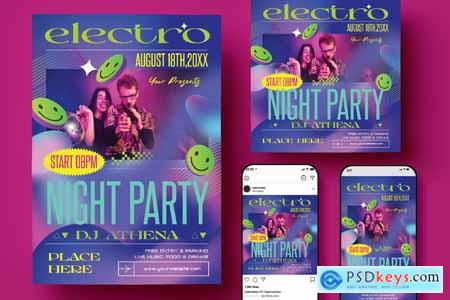 Electro Music Flyer