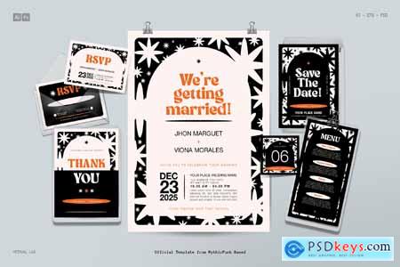 Wedding Invitation Pack