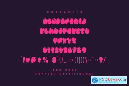 Braseh Decorative Display Font