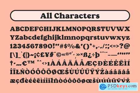 Chery  Bold Font