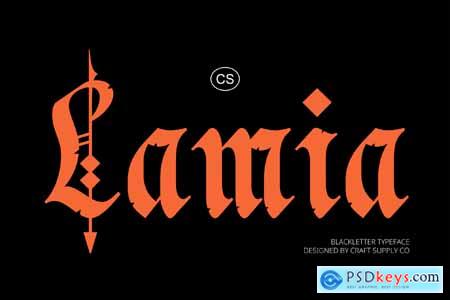 Lamia  Blackletter Font