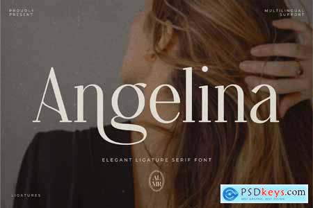 Angelina Ligature Serif