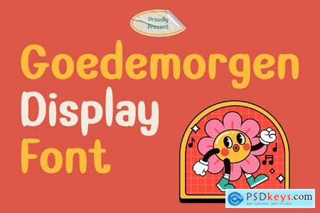 Goedemorgen - Display Font