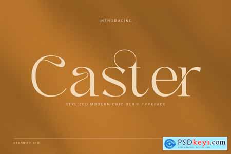 Caster - Elegant Luxury Serif Style