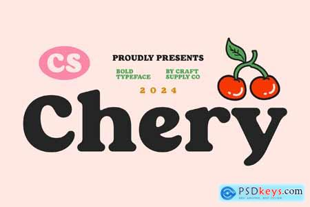 Chery  Bold Font