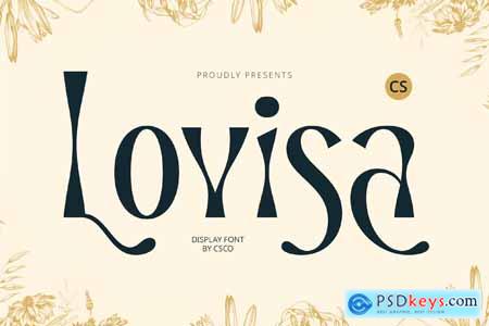 Lovisa  Fantasy Font