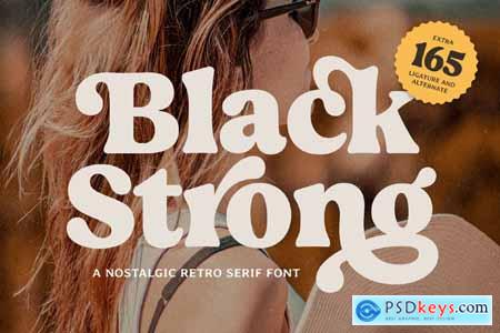 Black Strong - Modern Retro Serif