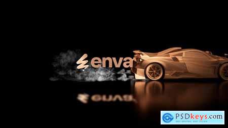 Wooden sports car logo 54677431