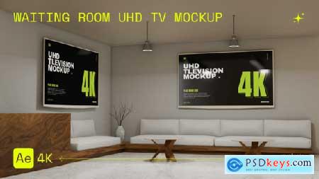 Waiting Room UHD TV Mockup 55166867