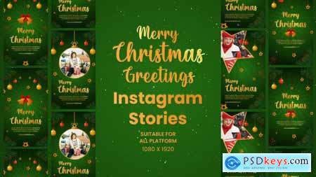 Elegant Christmas Greetings Instagram Stories 55195479