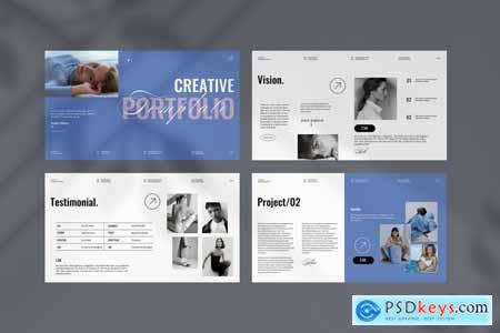 Creative Portfolio PowerPoint Template