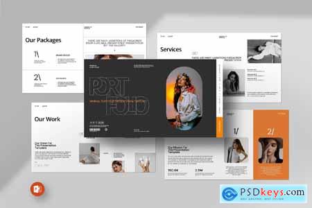 Portfolio PowerPoint Template