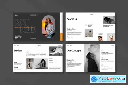 Portfolio PowerPoint Template