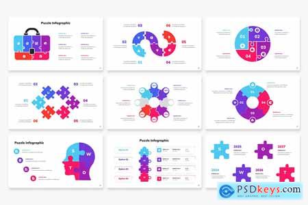 Puzzle Infographic Presentation