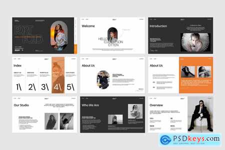 Portfolio PowerPoint Template