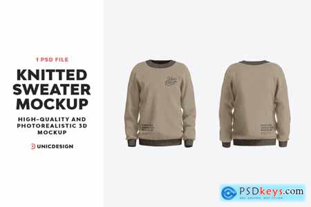 Knitted Sweater Mockup