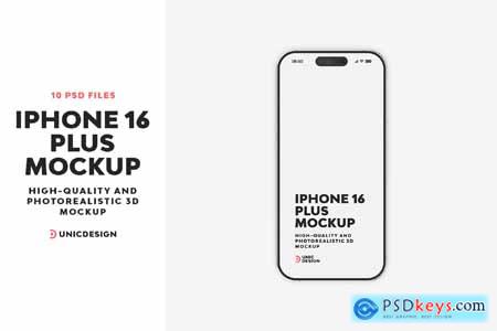 iPhone 16 Plus Mockup