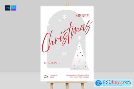 Christmas Welcome Sign Template