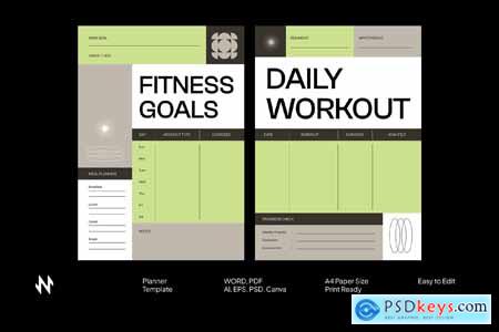 Fitness Workout Planner