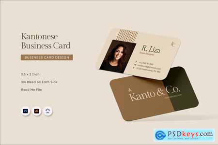 Kantonese - Business Card