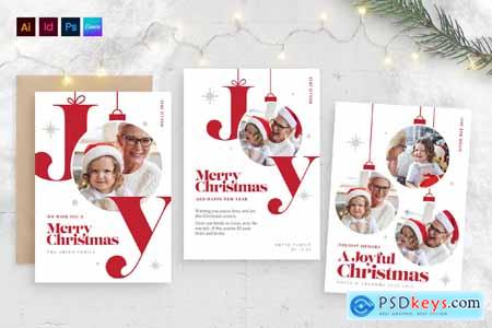 Christmas Photo Card Template