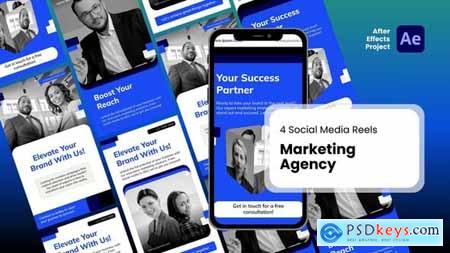 Social Media Reels - Marketing Agency After Effect Templates 55011342