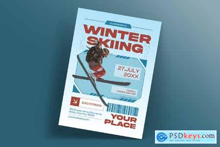 Winter Skiing Flyer