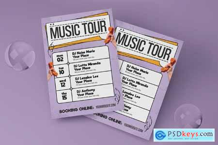 Music Tour Flyer