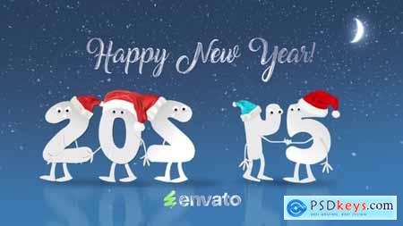 New Year Cartoon 2025 After Effects 55227061