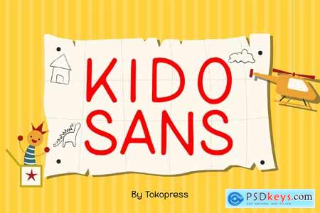 Kids Font - Kidosans