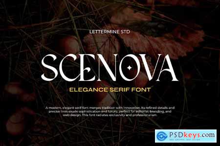 Scenova - Elegant Serif