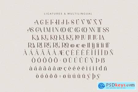 Arunica Classy Serif Font