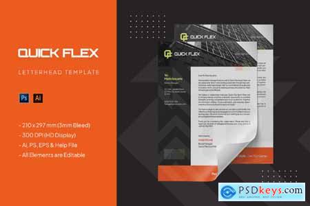 Quick Flex - Letterhead Template