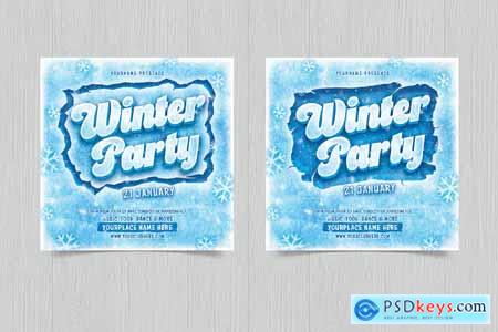 Winter Party Flyer