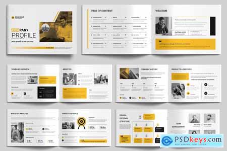 Company Profile Template Layout