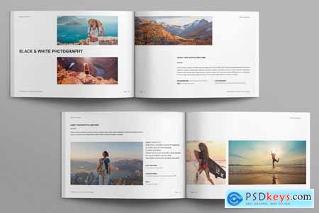 Photography Portfolio Template Landscape