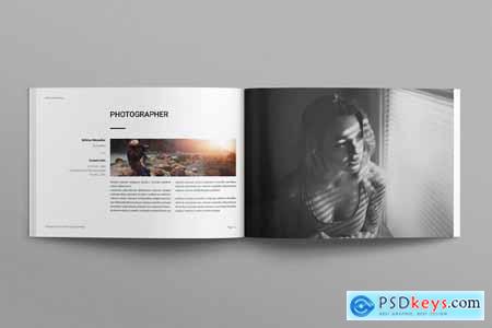 Photography Portfolio Template Landscape