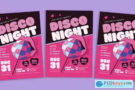 Disco Party Flyer