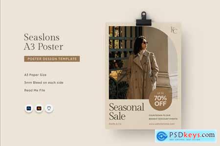 Seaslons - Poster Template