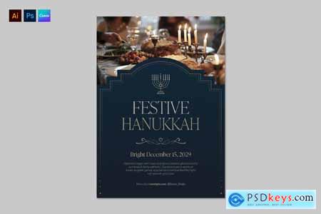 Hanukkah Flyer Template