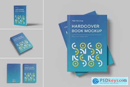 Hard Cover Book Mockup