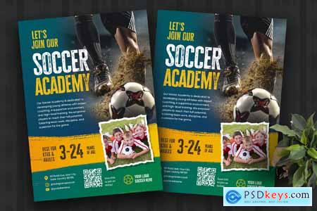 Soccer Academy Flyer Template