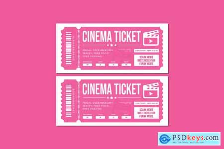 Cinema Ticket Design