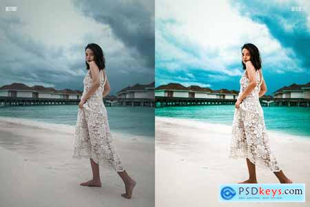 Beach Presets for Lightroom and Photoshop