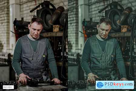 12 Mechanic Lightroom Presets