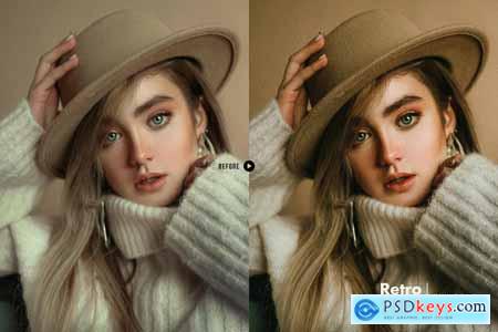 Retro Portrait Lightroom Presets