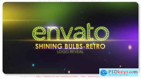 Shining Bulbs - Retro Logo Reveal 55380149