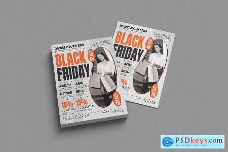 Sale Black Friday Flyer